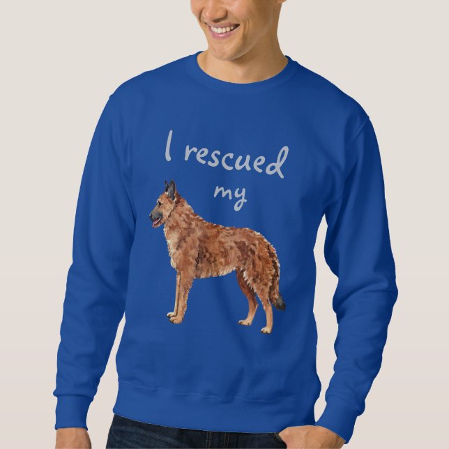 Rescue Belgian Laekenois Sweatshirt (Front)