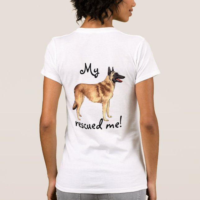 Rescue Belgian Malinois T-Shirt Zazzle