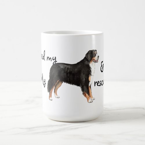 Rescue Bernese Mountain Dog Coffee Mug