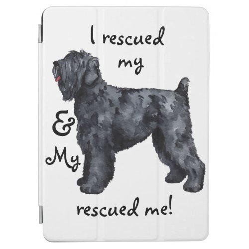 Rescue Black Russian Terrier iPad Air Cover
