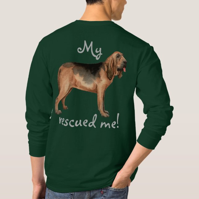 Rescue Bloodhound T-Shirt (Back)
