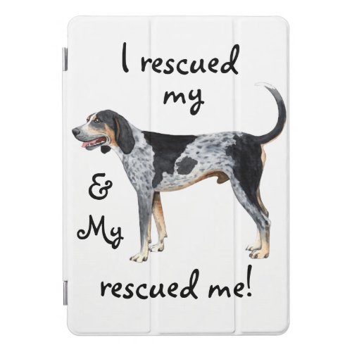 Rescue Bluetick Coonhound iPad Pro Cover