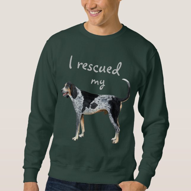 Rescue Bluetick Coonhound Sweatshirt (Front)
