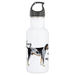 Rescue Bluetick Coonhound Water Bottle
