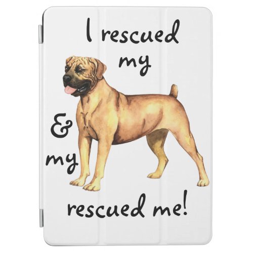 Rescue Boerboel iPad Air Cover