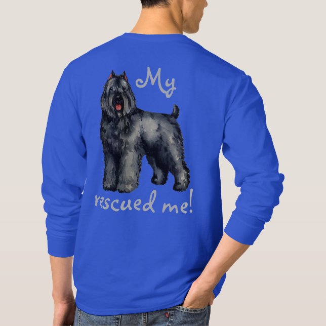 Rescue Bouvier T-Shirt (Back)