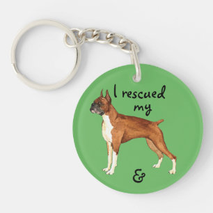 Rescue Boxer Keychain