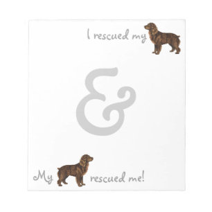 Rescue Boykin Spaniel Notepad