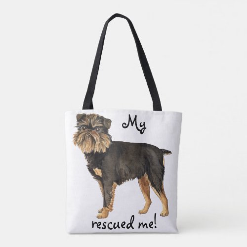 Rescue Brussels Griffon Tote Bag
