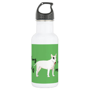 Rescue Bull Terrier Stainless Steel Water Bottle