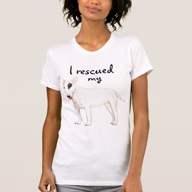 Rescue Bull Terrier T-Shirt (Front)