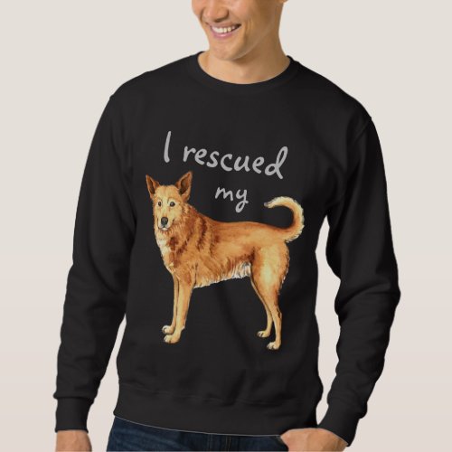 Rescue Canaan Dog Sweatshirt