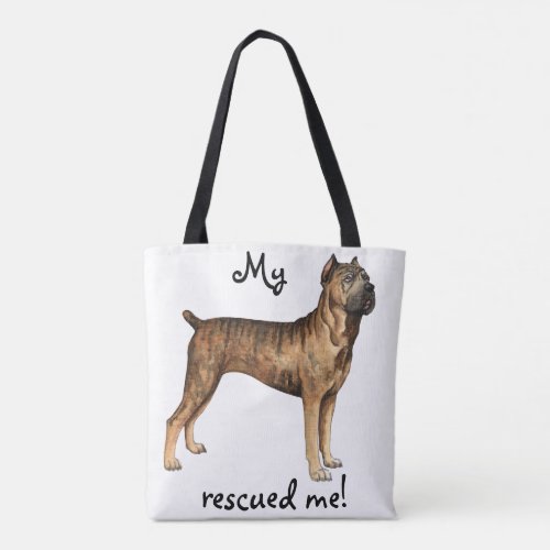 Rescue Cane Corso Tote Bag