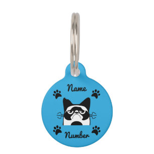Rescue Cat Feline Lovers Owners Pet Tag