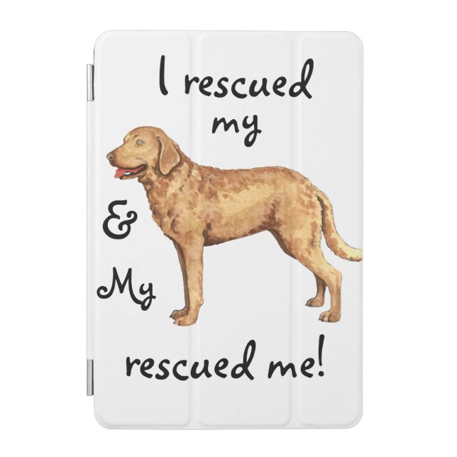 Rescue Chesapeake Bay Retriever iPad Mini Cover (Front)