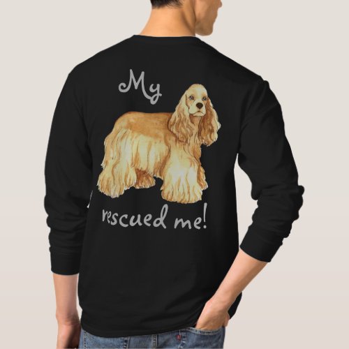 Rescue Cocker Spaniel T_Shirt