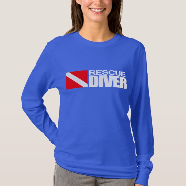 Rescue Diver 4 Apparel T-Shirt (Front)