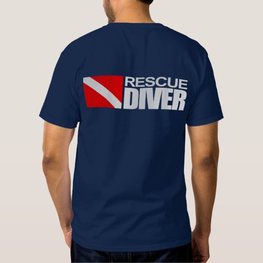 Rescue Diver 4 Apparel Tees | Zazzle