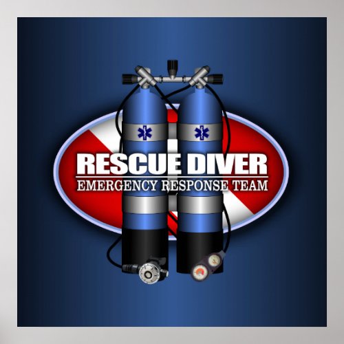 Rescue Diver ST Poster