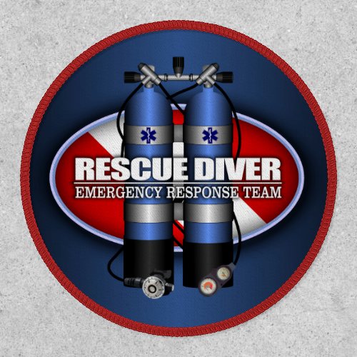 Rescue Diver ST Sticker Patch