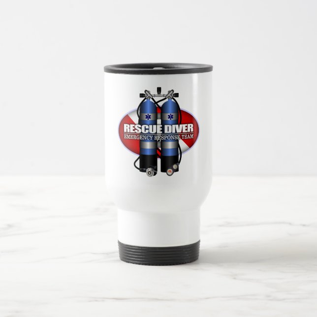 Rescue Diver (ST) Travel Mug (Center)