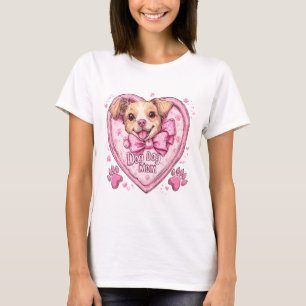 Rescue Dog Mom – Proud Adoptive Mom Design T-Shirt