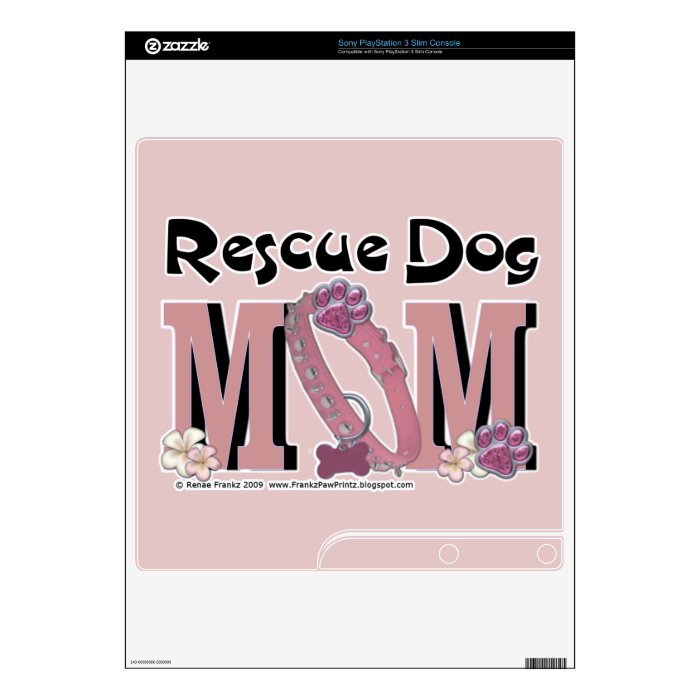 Rescue Dog MOM Skins For PS3 Slim