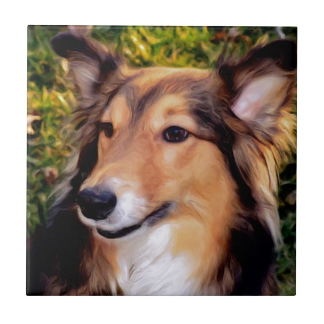 Rescue Dog Tile (Front)