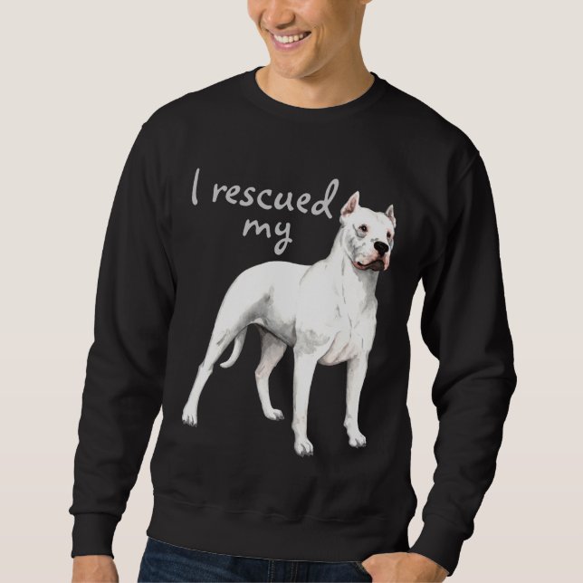 Rescue Dogo Argentino Sweatshirt (Front)
