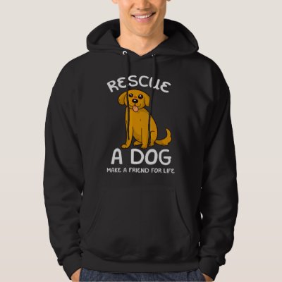Rescue Dogs Shop Adopt Animal Hoodie
