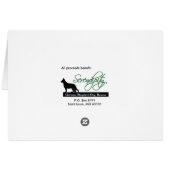 Rescue Dogs "Yerik" and "Dylan" Cards (Back Horizontal)