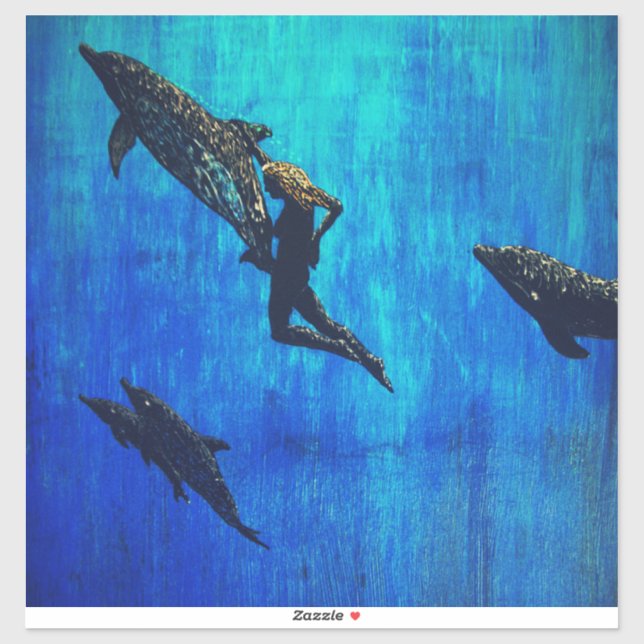 Rescue dolphins  sticker (Sheet)