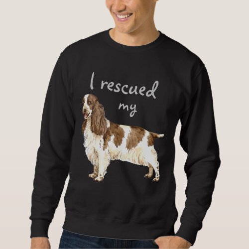 Rescue English Cocker Spaniel Sweatshirt