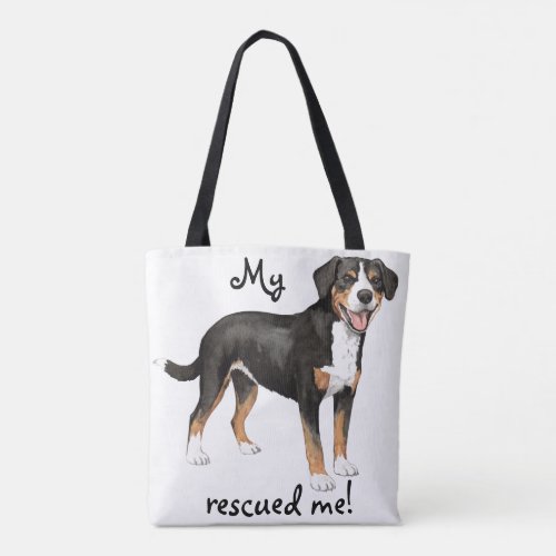 Rescue Entlebucher Mountain Dog Tote Bag