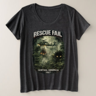 Rescue Fail Women's Plus Size Dark T-Shirt