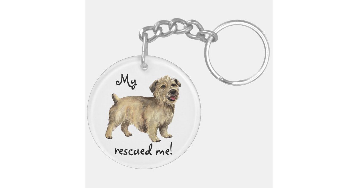 Download Rescue Glen of Imaal Terrier Keychain | Zazzle.com