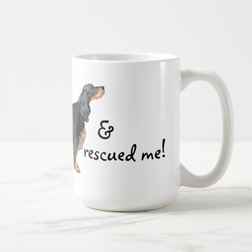 Rescue Gordon Setter Coffee Mug