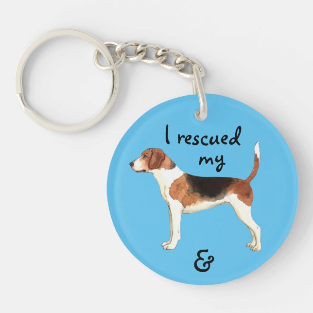 Rescue Harrier Keychain (Front)