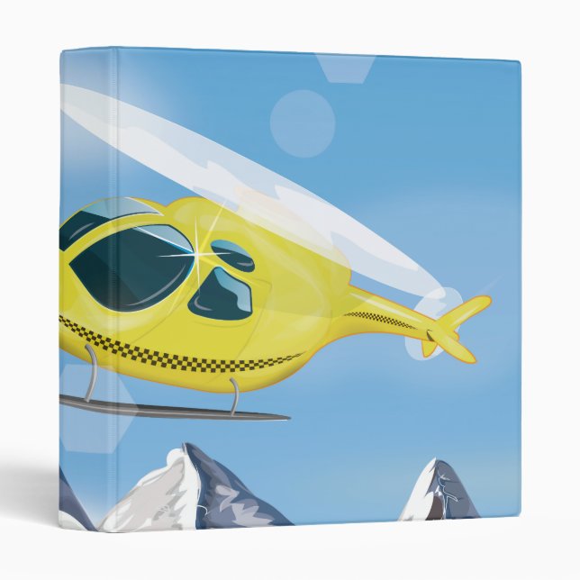 Rescue Helicopter Binder (Front/Spine)