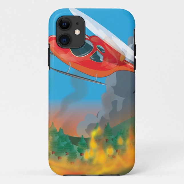 Rescue Helicopter Case-Mate iPhone Case (Back)