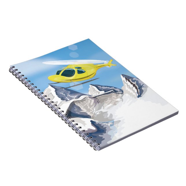 Rescue Helicopter Notebook (Right Side)