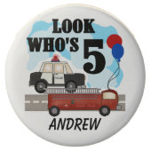 Rescue Heroes 5th Birthday Dipped Oreos (Front)