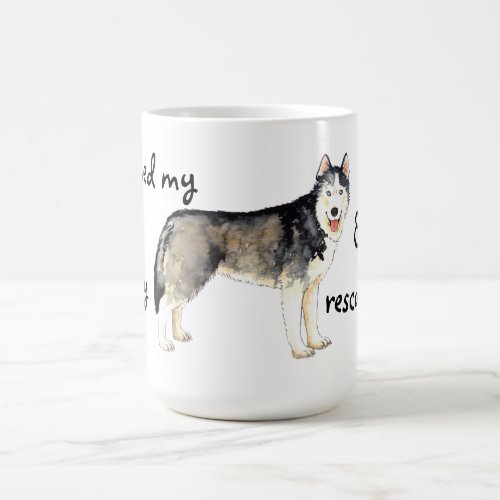 Rescue Husky Coffee Mug