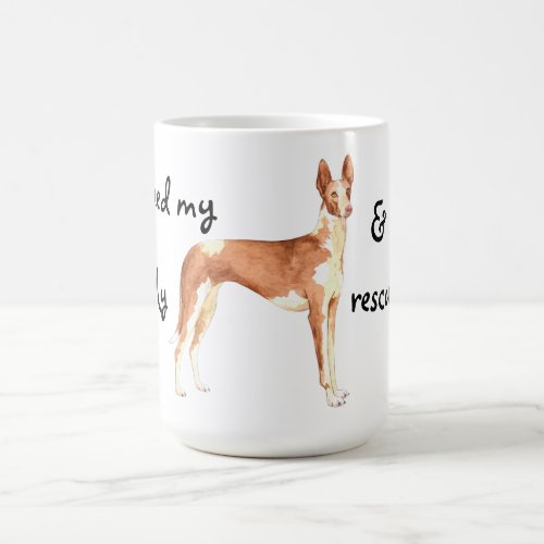 Rescue Ibizan Hound Coffee Mug