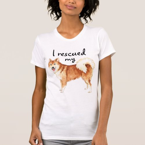 Rescue Icelandic Sheepdog T_Shirt
