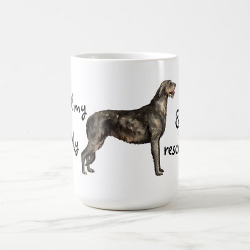 Rescue Irish Wolfhound Coffee Mug