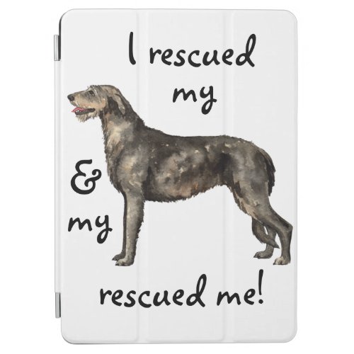 Rescue Irish Wolfhound iPad Air Cover