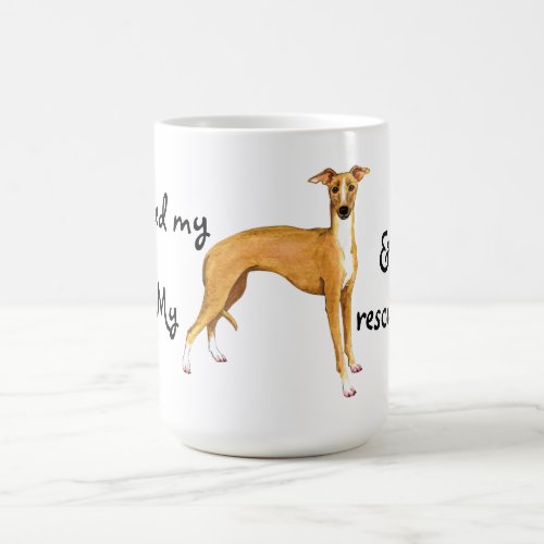 Rescue Italian Greyhound Coffee Mug