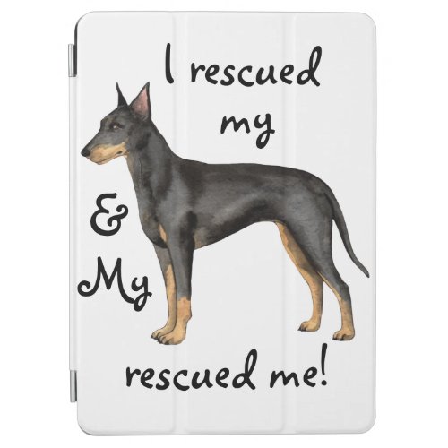 Rescue Manchester Terrier iPad Air Cover