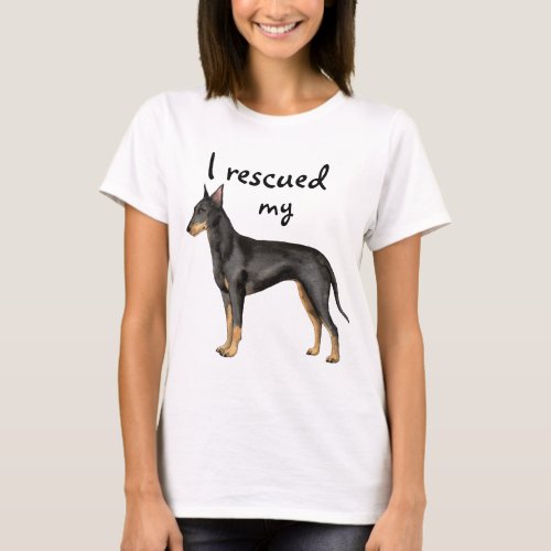 Rescue Manchester Terrier T_Shirt